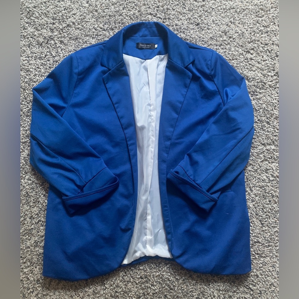Stylish Blue Blazer by Face to Face